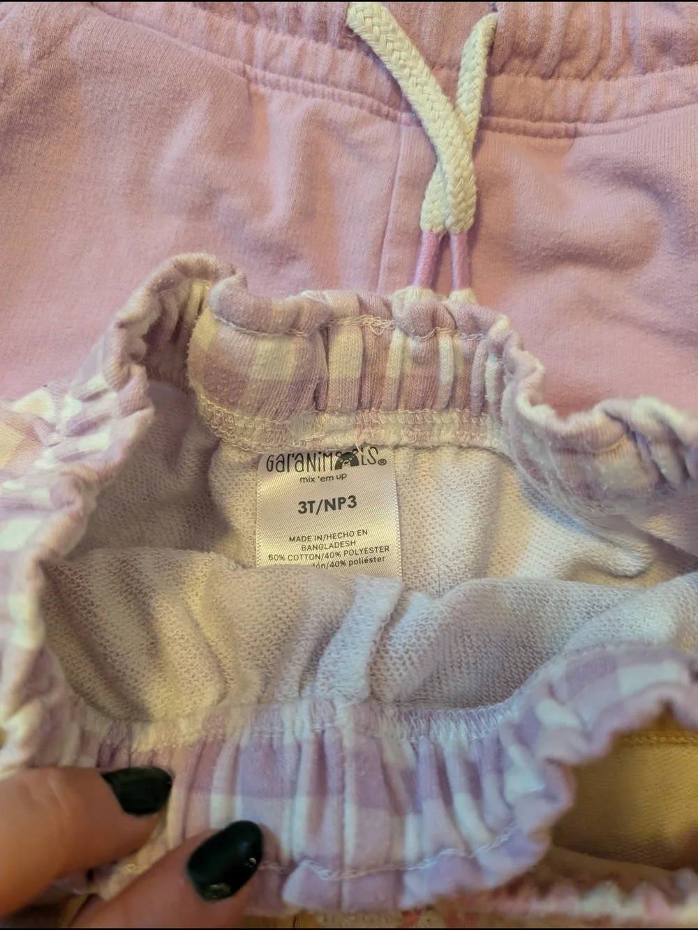 Girls' Shorts Bundle - Lilac, Light Blue, Denim, Tie-Dye, Gingham
